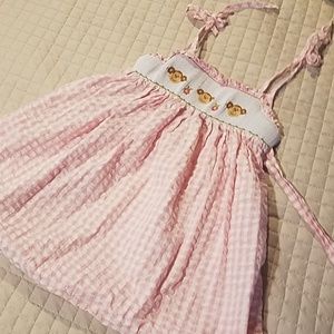 Smocked spring/summer dress